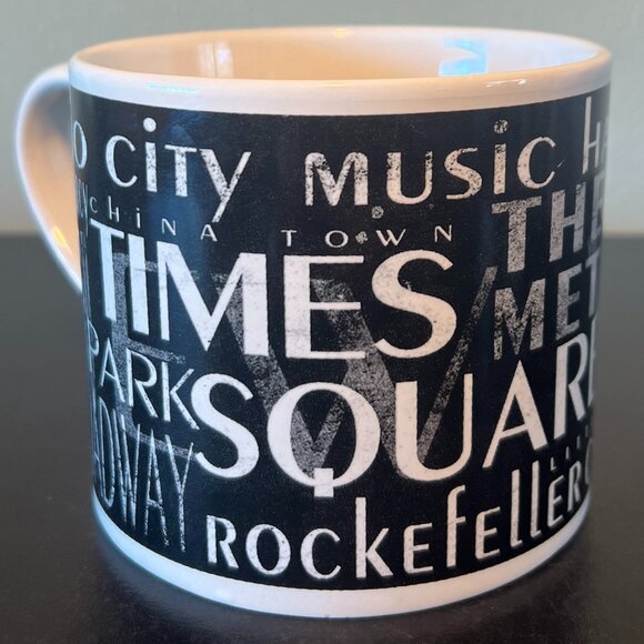 Blue Harbor NEW YORK CITY Landmark Souvenir Oversized Mug ~ SD GRAPHICS - Picture 10 of 13